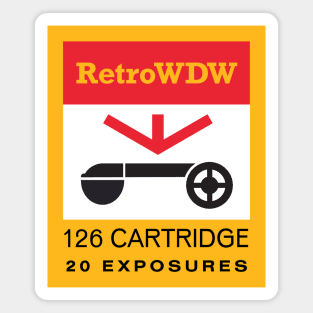 RetroWDW 126 Film Magnet